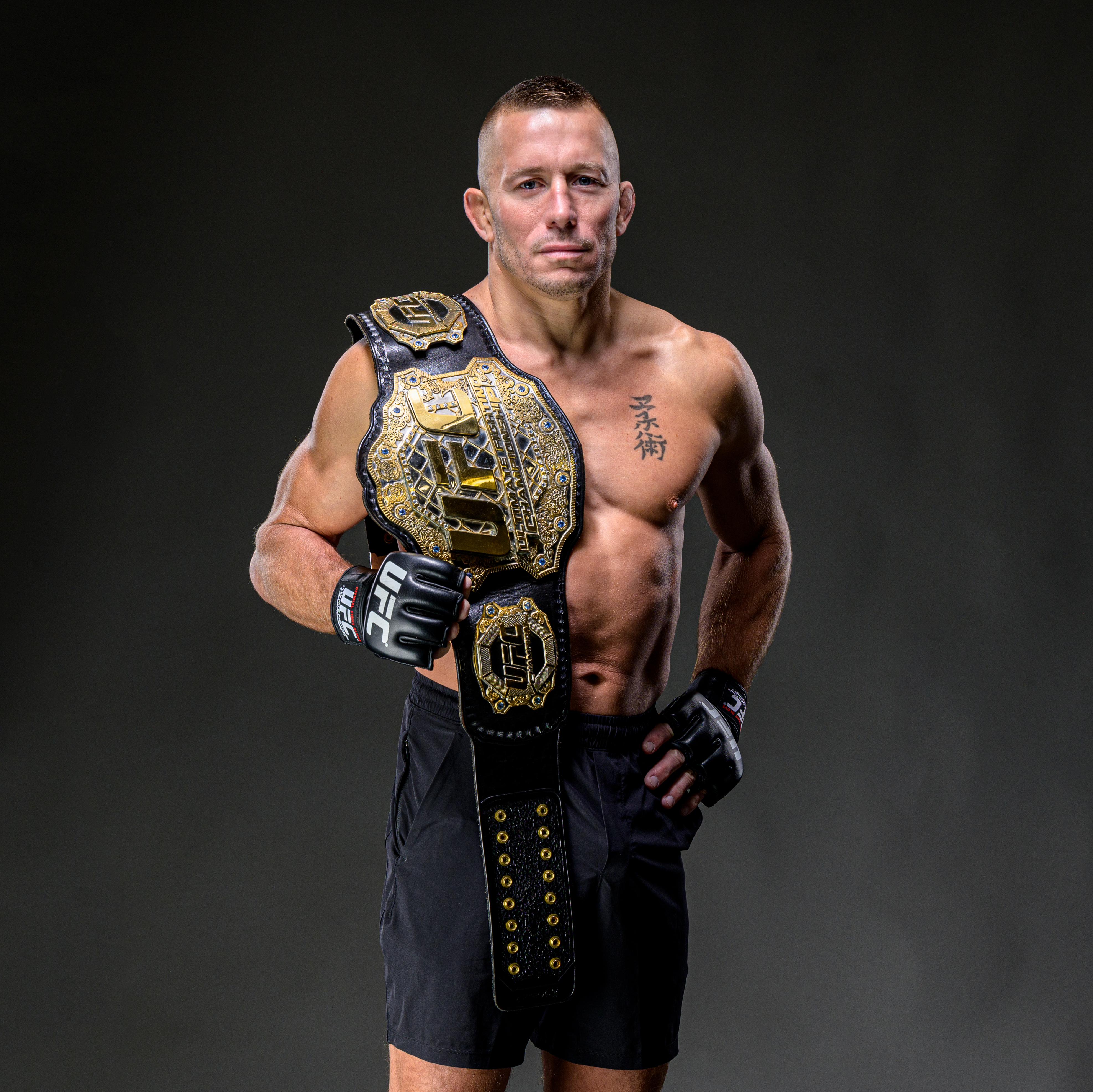 Hall of Famer Georges St-Pierre